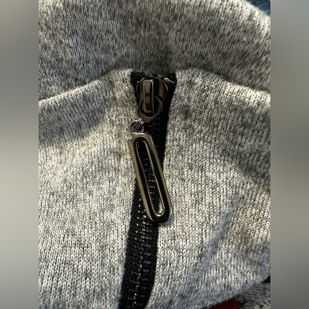 Et’ Lois Size M Zip Front Long Sweater Pre-owned - Picture 4 of 5